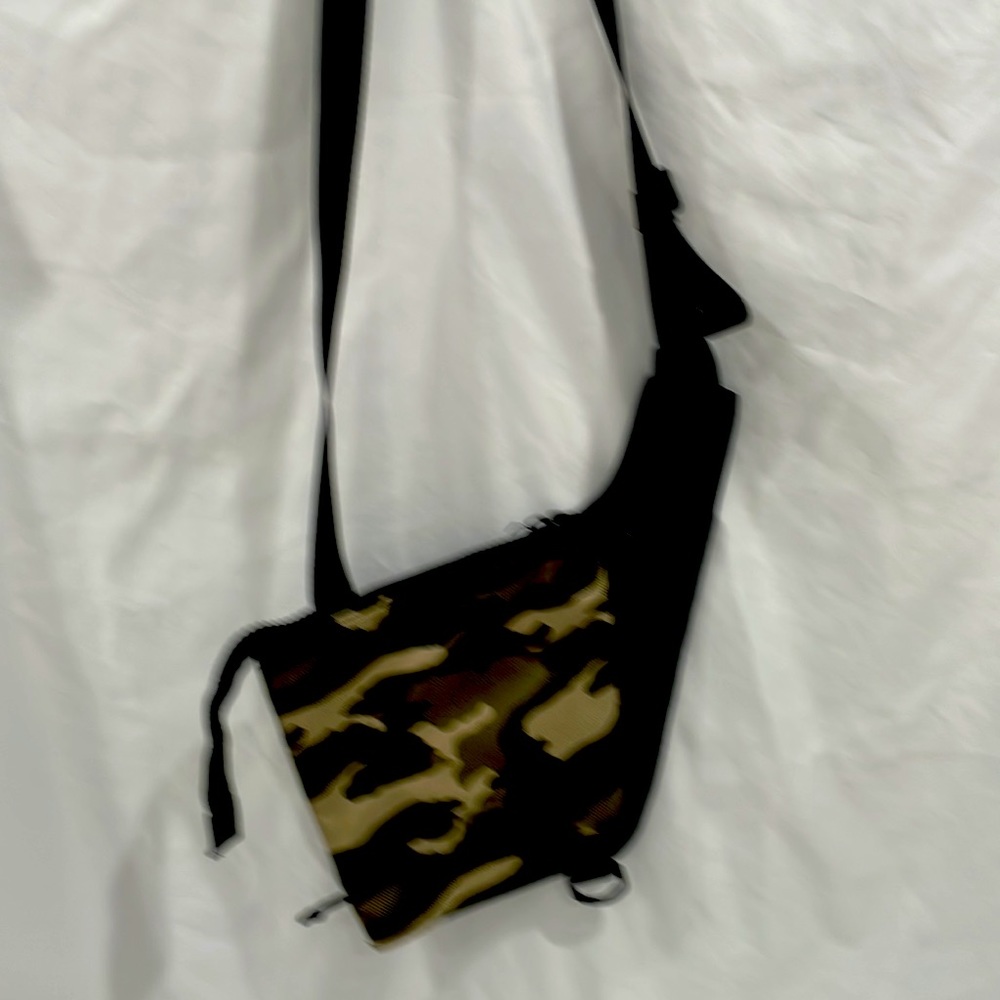 unused men's crossbody bag or fanny pack